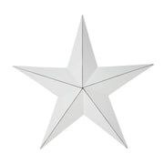 Metal Star White Distressed 18x18 (3PC Bundle)