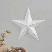 Metal Star White Distressed 18x18 (3PC Bundle)