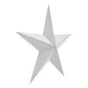 Metal Star White Distressed 36x36 (3PC Bundle)