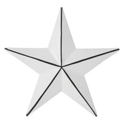 Metal Star White Distressed 4x4 (3PC Bundle)