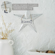 Celebrate Grace Metal Star w/ Risen Tag 12x12 (2PC Bundle)