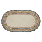 Kaila Happy Spring Jute Rug Oval w/ Pad 27x48 (2PC Bundle)
