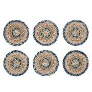 Kaila Jute Coaster Set of 6 (12PC Bundle)