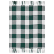 Annie Buffalo Check Hunter Green Woven Throw 50x60 (2PC Bundle)