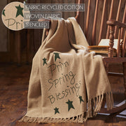 Spring In Bloom Woven Throw 50x60 (2PC Bundle)