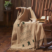 Spring In Bloom Woven Throw 50x60 (2PC Bundle)