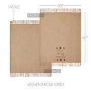 Spring In Bloom Woven Throw 50x60 (2PC Bundle)