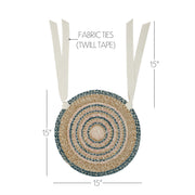 Kaila Jute Chair Pad 15 inch Diameter (6PC Bundle)