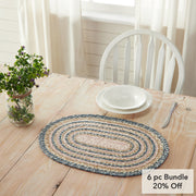 Kaila Jute Oval Placemat 13x19