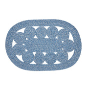 Celeste Blended Blue Indoor/Outdoor Placemat 13x19 (6PC Bundle)