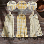 Buzzy Bees Button Loop Tea Towel Set of 3 (6PC Bundle)