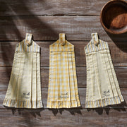 Buzzy Bees Button Loop Tea Towel Set of 3 (6PC Bundle)