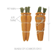 Spring In Bloom Bundle of 3 Carrots (2PC Bundle)