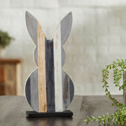 Wooden Painted Rabbit 12x6x2.25 (2PC Bundle)