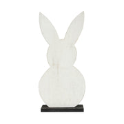 Wooden Painted Rabbit 12x6x2.25 (2PC Bundle)