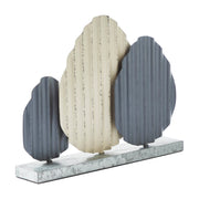 Bunny Hop Corrugated Metal Eggs w/ Base 10.75x14x2.5 (2PC Bundle)