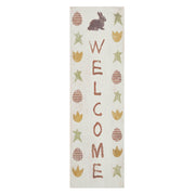 Easter Welcome Wooden Sign 20x6 (2PC Bundle)