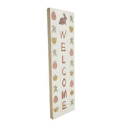 Easter Welcome Wooden Sign 20x6 (2PC Bundle)