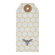 Buzzy Bees Bee Paper Tag 3.75x1.75 w/ Twine Set of 50 (100PC Bundle)
