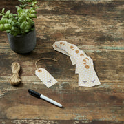 Buzzy Bees Bee Paper Tag 3.75x1.75 w/ Twine Set of 50 (100PC Bundle)