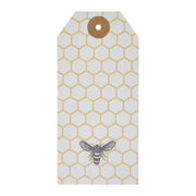 Buzzy Bees Bee Paper Tag 4.75x2.25 w/ Twine Set of 50 (100PC Bundle)