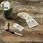 Celebrate Grace Crosses Paper Tag 4.75x2.25 w/ Twine Set of 50 (100PC Bundle)