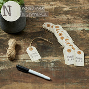 Celebrate Grace John 3:16 Paper Tag 2.75x1.5 w/ Twine Set of 50 (100PC Bundle)