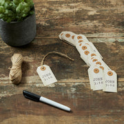 Celebrate Grace John 3:16 Paper Tag 2.75x1.5 w/ Twine Set of 50 (100PC Bundle)