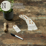 Celebrate Grace John 3:16 Paper Tag 3.75x1.75 w/ Twine Set of 50 (100PC Bundle)