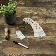 Celebrate Grace John 3:16 Paper Tag 3.75x1.75 w/ Twine Set of 50 (100PC Bundle)