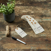 Celebrate Grace John 3:16 Paper Tag 4.75x2.25 w/ Twine Set of 50 (100PC Bundle)