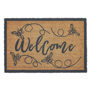 Buzzy Bees Coir Welcome Rug Rect 20x30 (2PC Bundle)