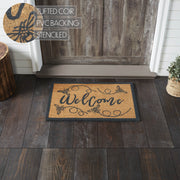 Buzzy Bees Coir Welcome Rug Rect 20x30 (2PC Bundle)