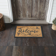 Buzzy Bees Coir Welcome Rug Rect 20x30 (2PC Bundle)