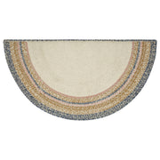 Kaila Happy Spring Jute Rug Half Circle 19.5x36 (2PC Bundle)