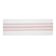 Antique White Stripe Coral Indoor/Outdoor Runner 12x36 (2PC Bundle)