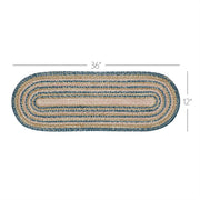 Kaila Jute Oval Runner 12x36 (2PC Bundle)