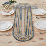 Kaila Jute Oval Runner 12x48 (2PC Bundle)