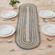Kaila Jute Oval Runner 12x48 (2PC Bundle)