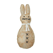 Spring In Bloom Scarfed Primitive Bunny Pillow 12x5 (2PC Bundle)