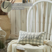 Celebrate Grace Blessed Pillow 7x13 (2PC Bundle)