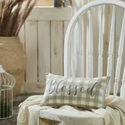 Celebrate Grace Blessed Pillow 7x13 (2PC Bundle)