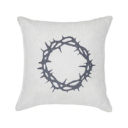 Risen Crown of Thorns Pillow 6x6 (2PC Bundle)