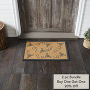 Buzzy Bees Coir Rug Rect 20x30 (2PC Bundle)