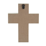 Celebrate Grace John 3:16 CrossWall Sign 10x7.5x0.75 (2PC Bundle)