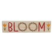 Spring In Bloom Tulips & BLOOMWall Sign 3x12x0.75 (2PC Bundle)