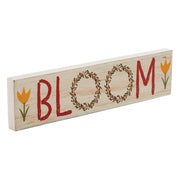 Spring In Bloom Tulips & BLOOMWall Sign 3x12x0.75 (2PC Bundle)