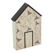 Buzzy Bees Bee HouseWall Sign 6x4.5x1 (2PC Bundle)