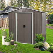 6ft x 4ft Outdoor Metal Storage Shed