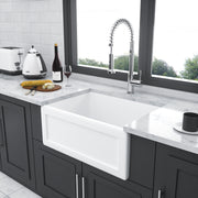 Farmhouse/Apron Front White Ceramic Kitchen Sink